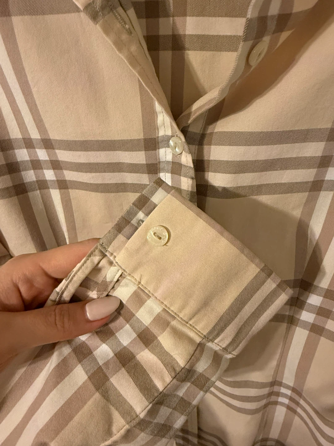 Burberry London Plaid Button-Up Shirt - photo 5