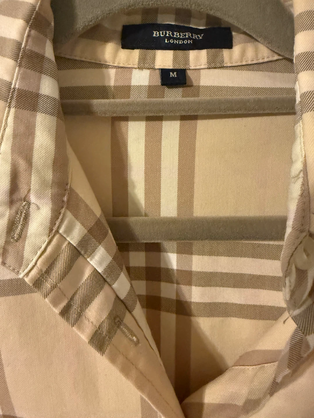 Burberry London Plaid Button-Up Shirt - photo 3