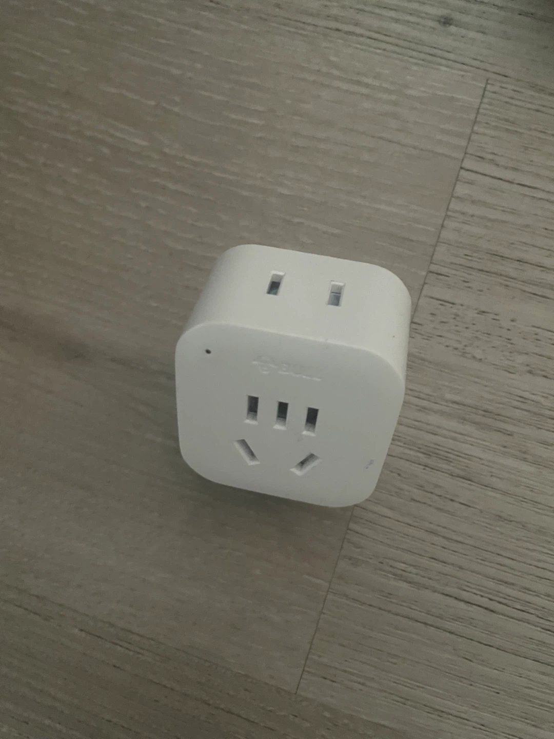 White Travel Plug Adapter