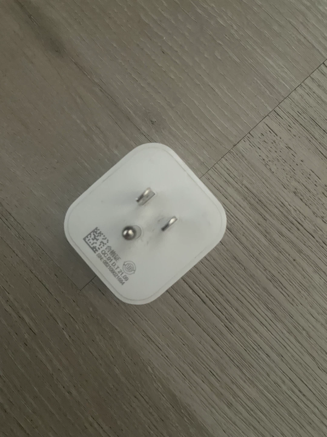 White Travel Plug Adapter - photo 2