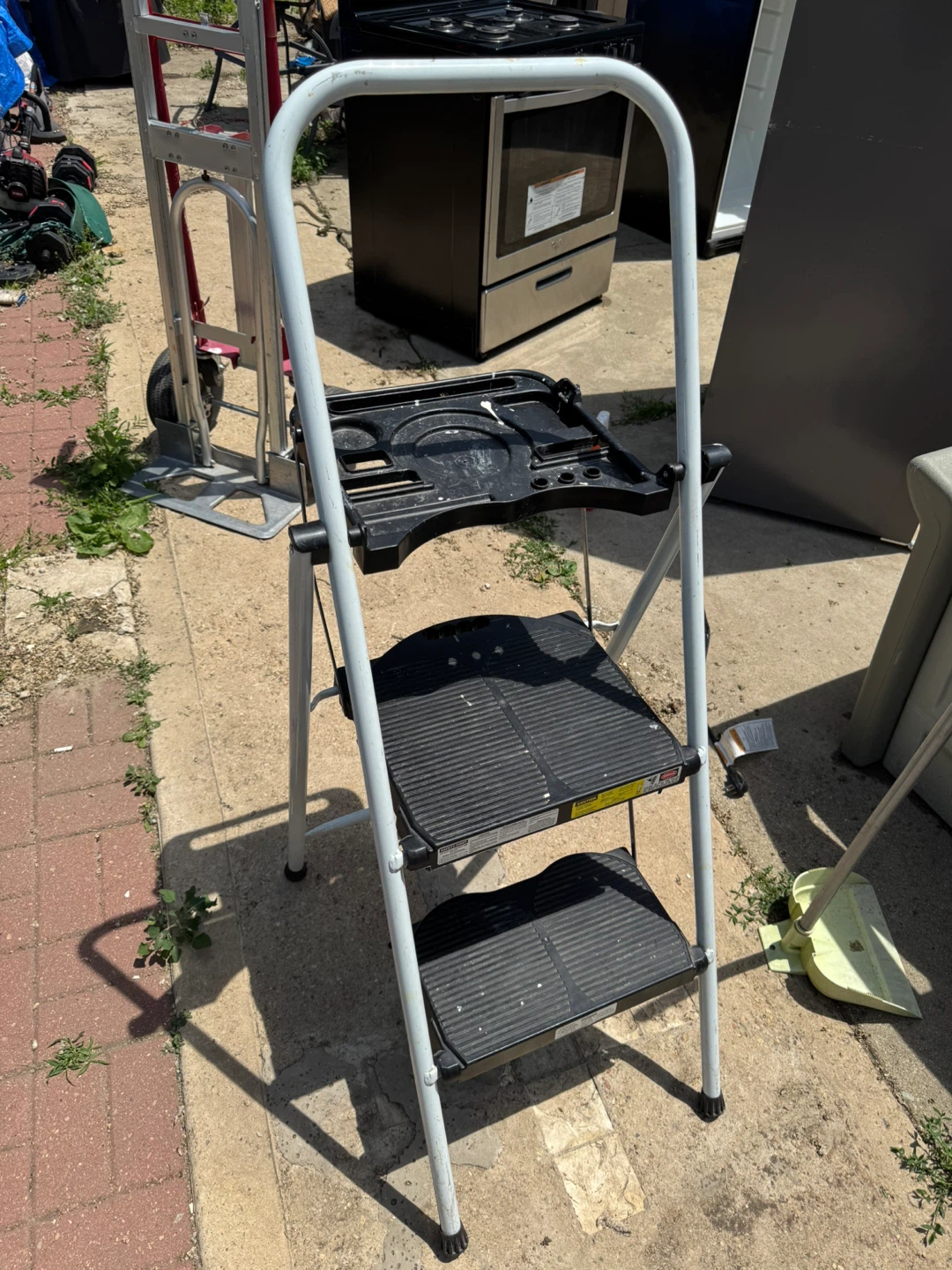 3-Step Folding Step Stool Ladder