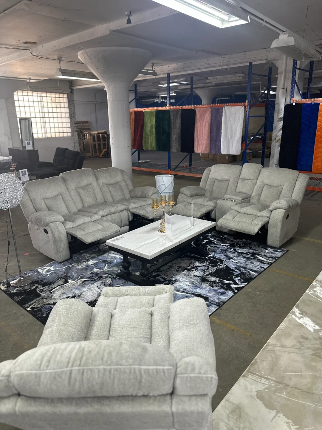 Sofa + love seat (brand new) - photo 2