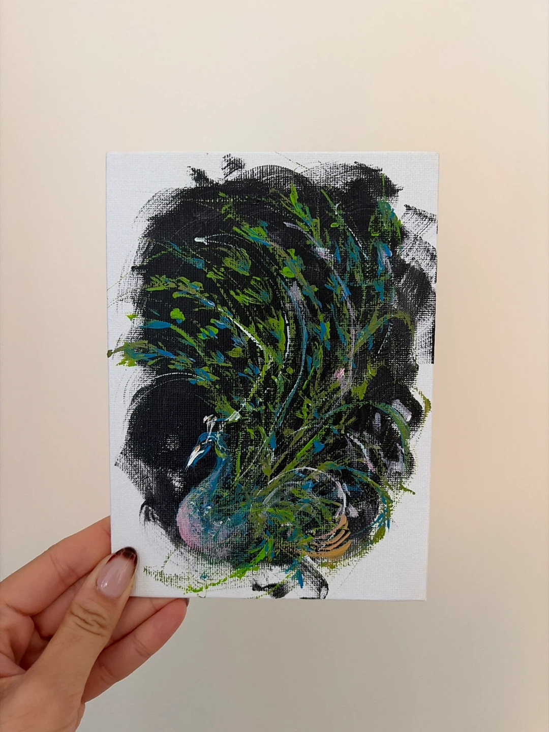 Peacock Painting