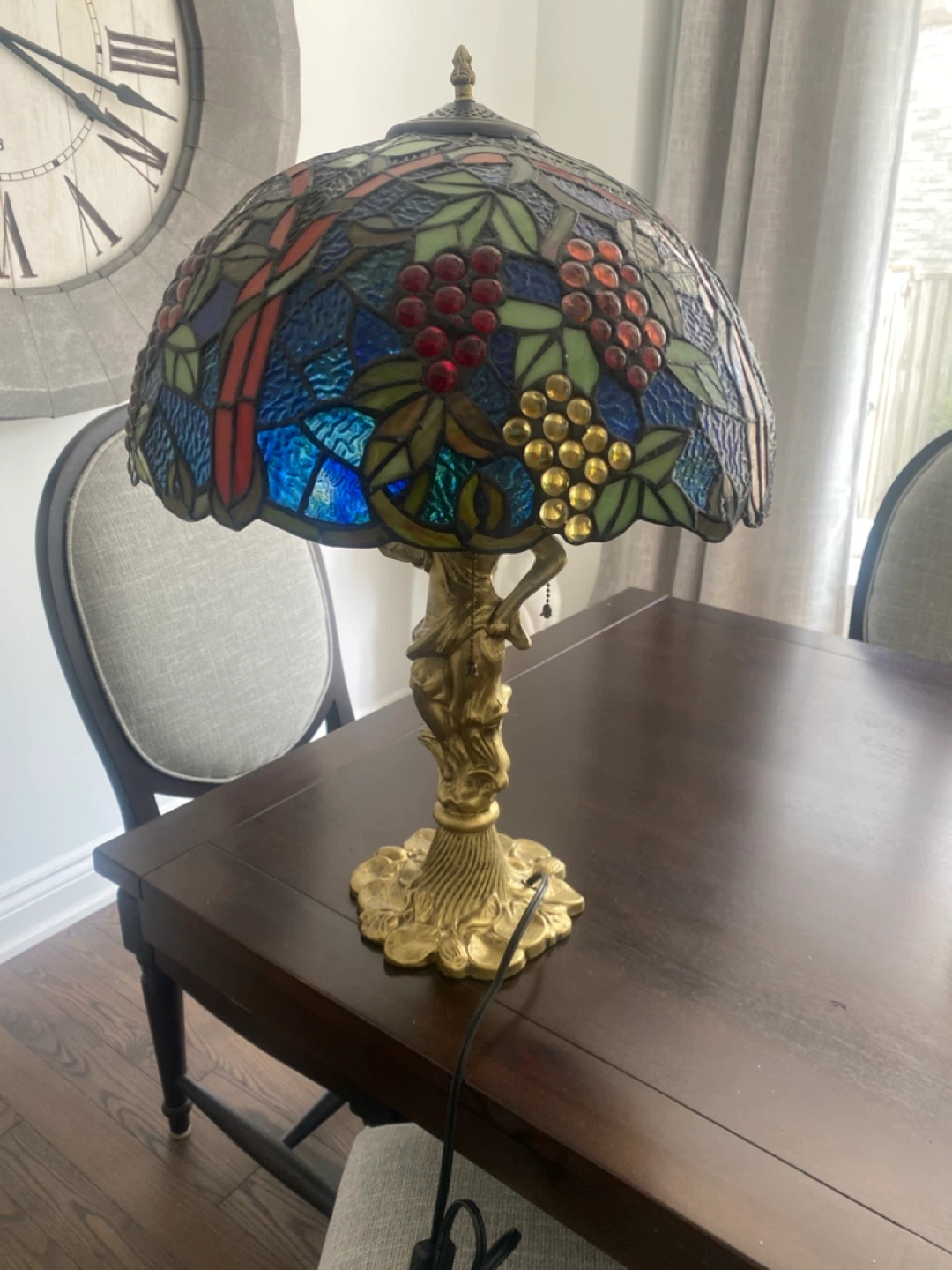 Stunning Stained Glass Table Lamp - photo 5