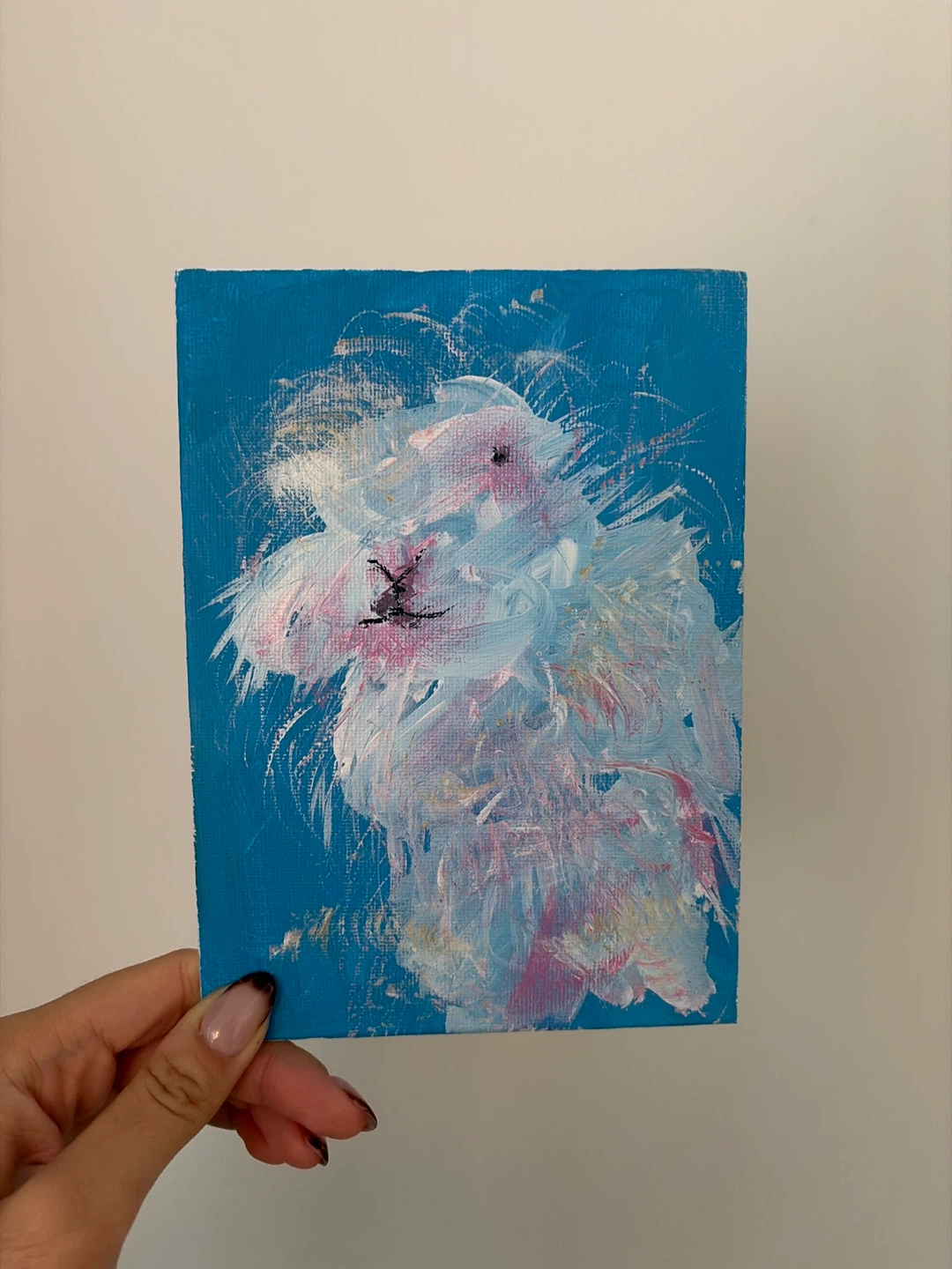 Bunny art painting
