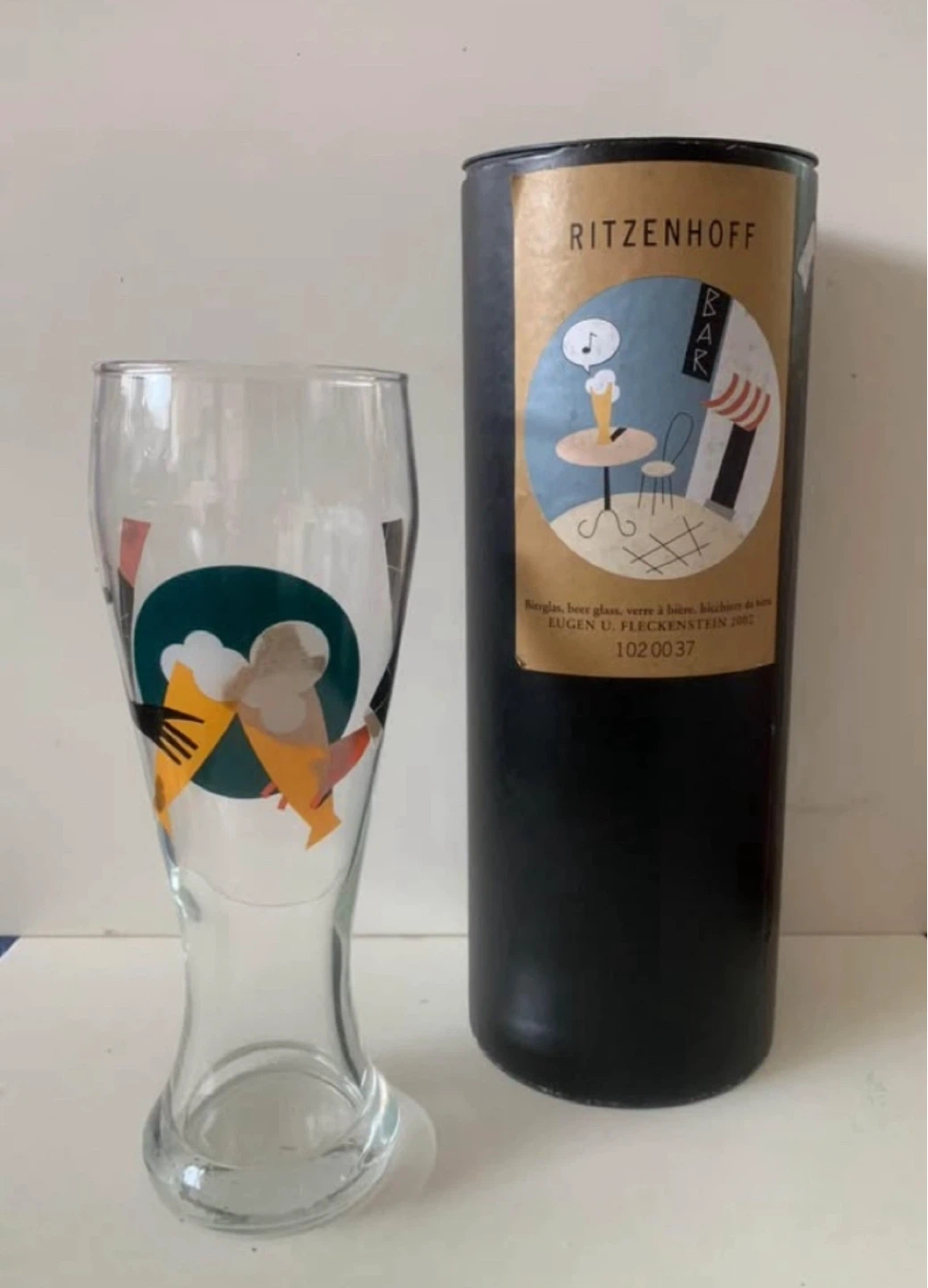 Ritzenhoff Beer Glass with Coasters - photo 2