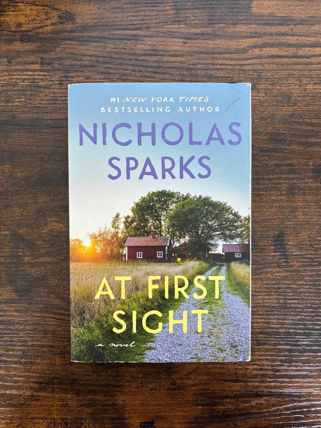 Nicholas Sparks At First Sight Novel book