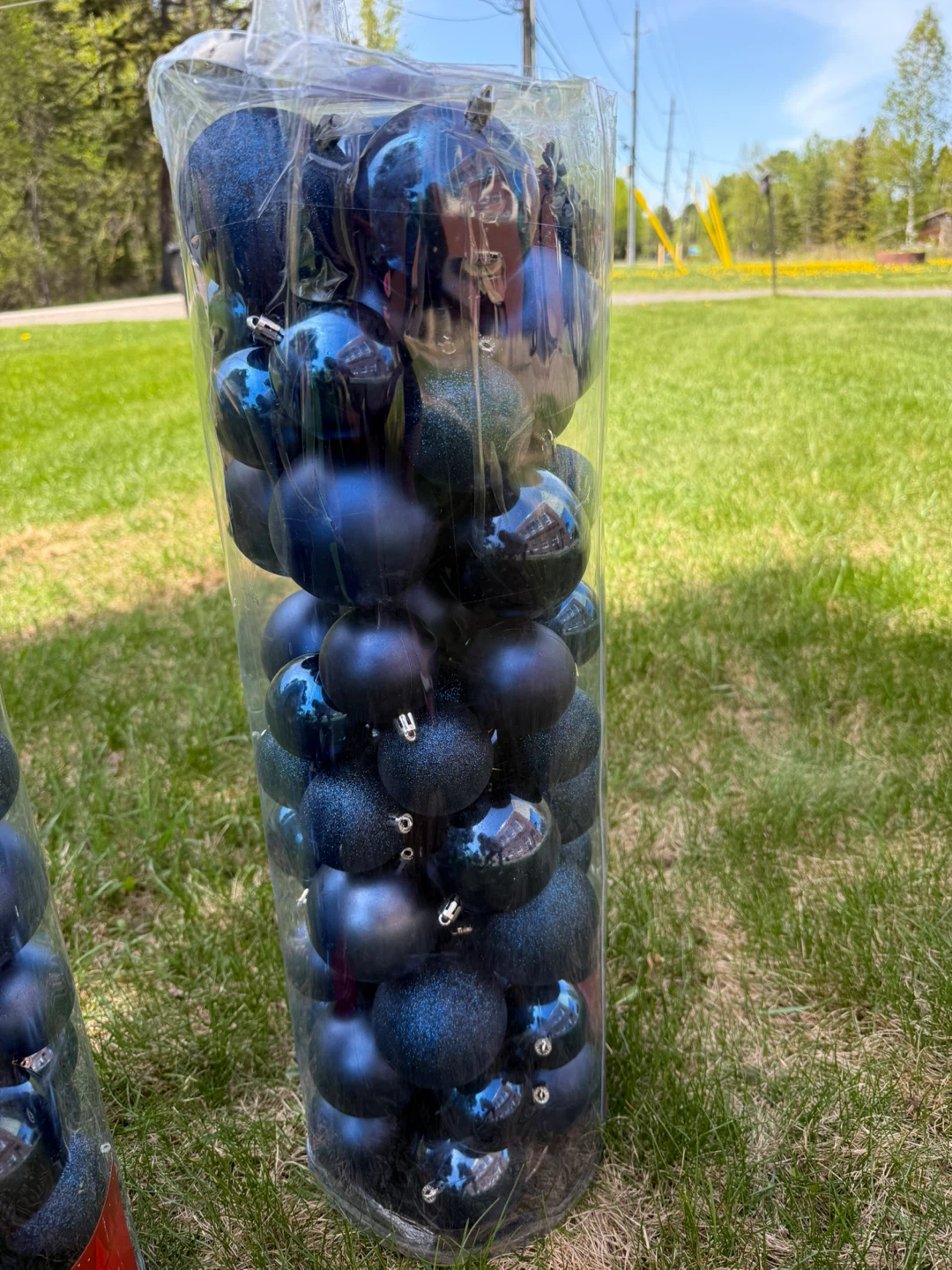 LIVING Shatterproof Ornaments - Blue - photo 3