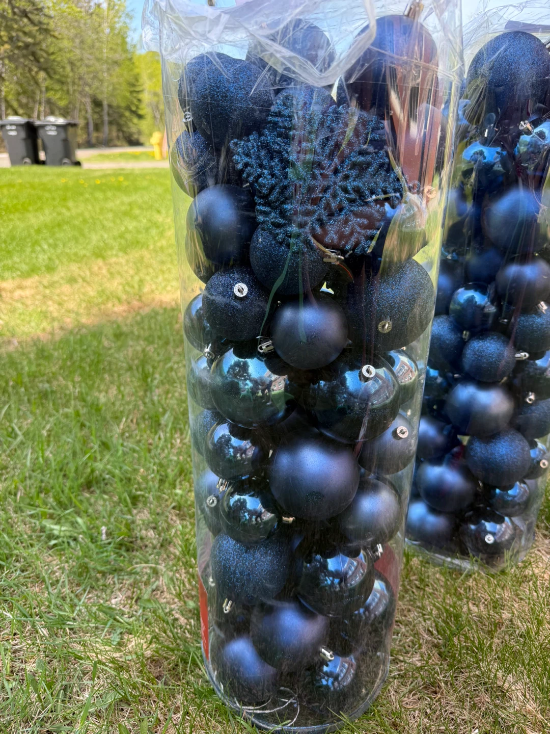 LIVING Shatterproof Ornaments - Blue - photo 2