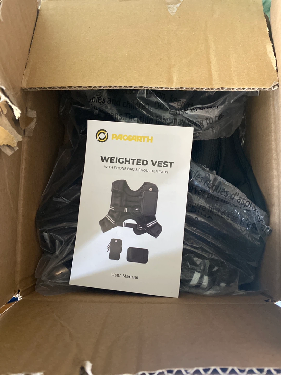 PACEEARTH Weighted Vest 6lb - photo 3