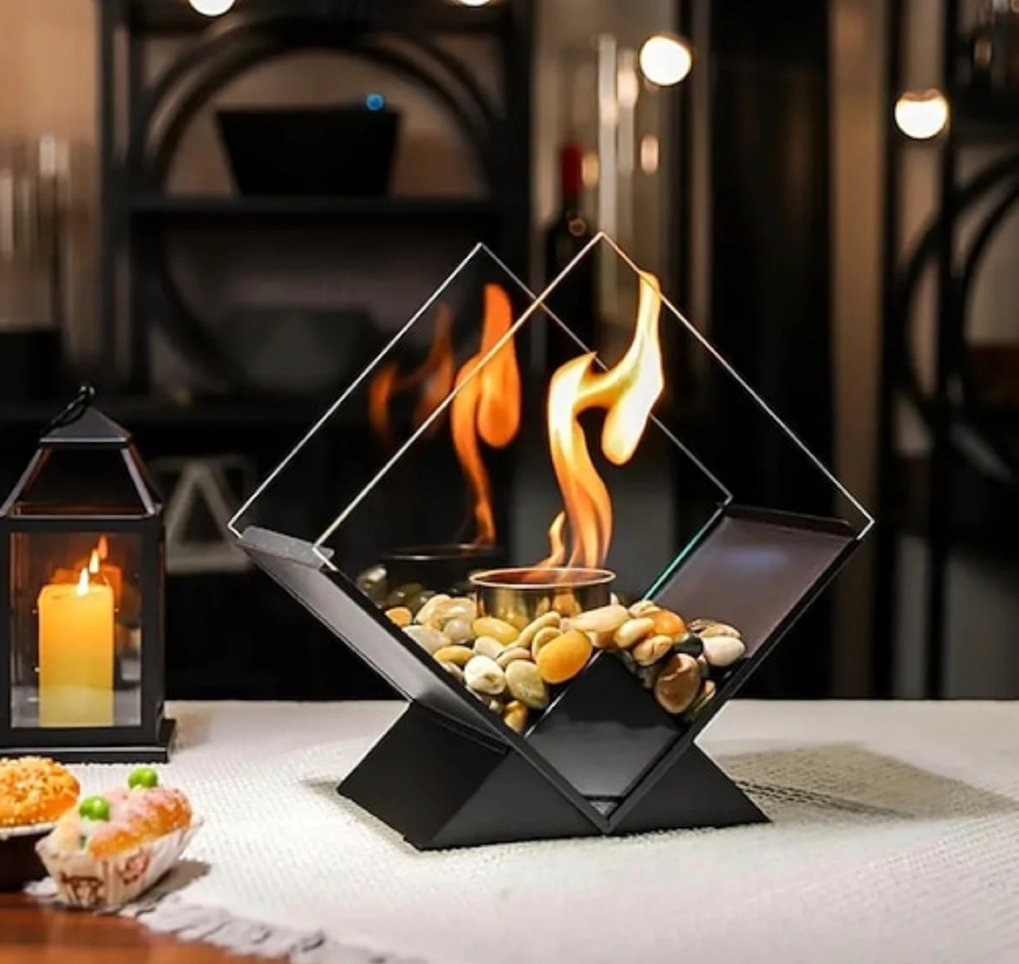 BRAND NEW - Modern Tabletop Fire Pit