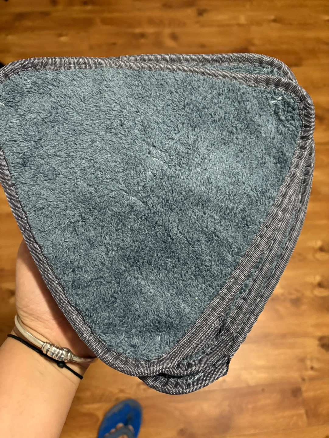 3 Pcs Triangular Microfiber Mop Pads - photo 2