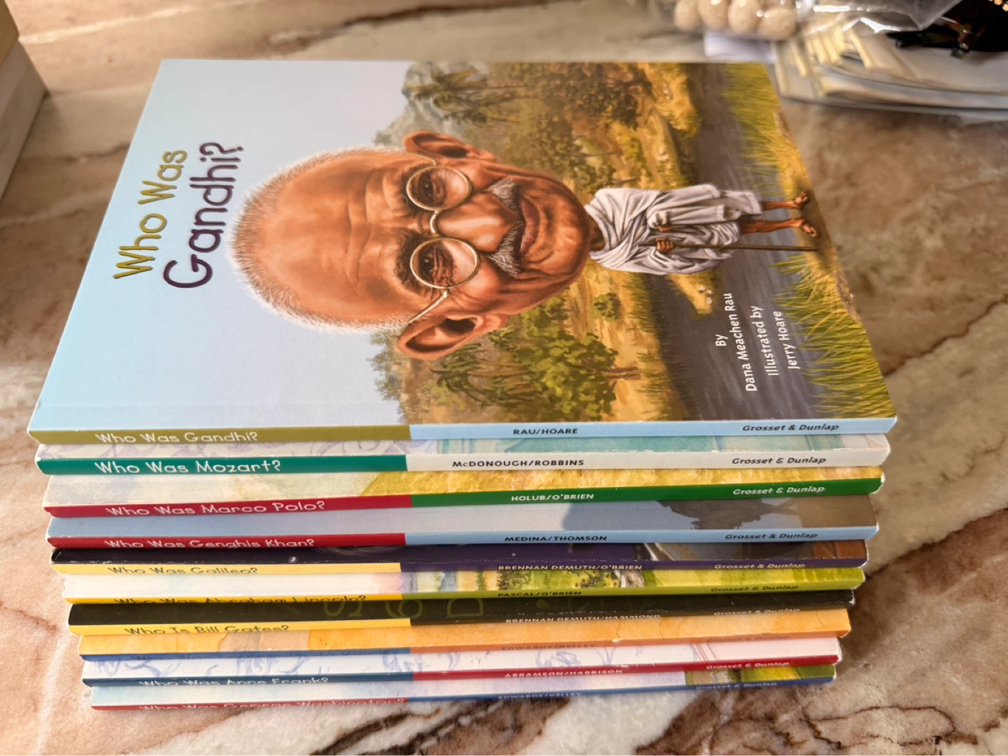 10 Who Was Books!  Great condition