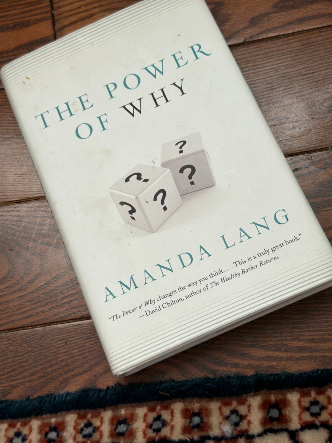 The Power of Why by Amanda Lang Book