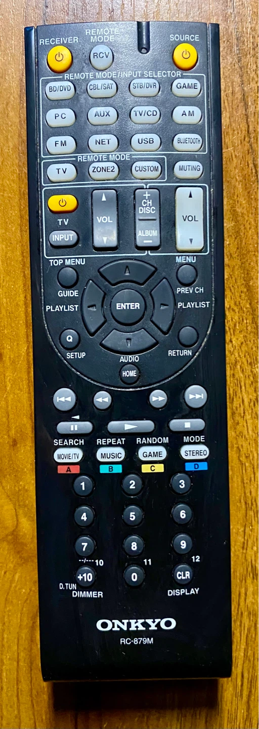 Onkyo AV Receiver HT-R393 remote and 3 speakers and  Sub - photo 4