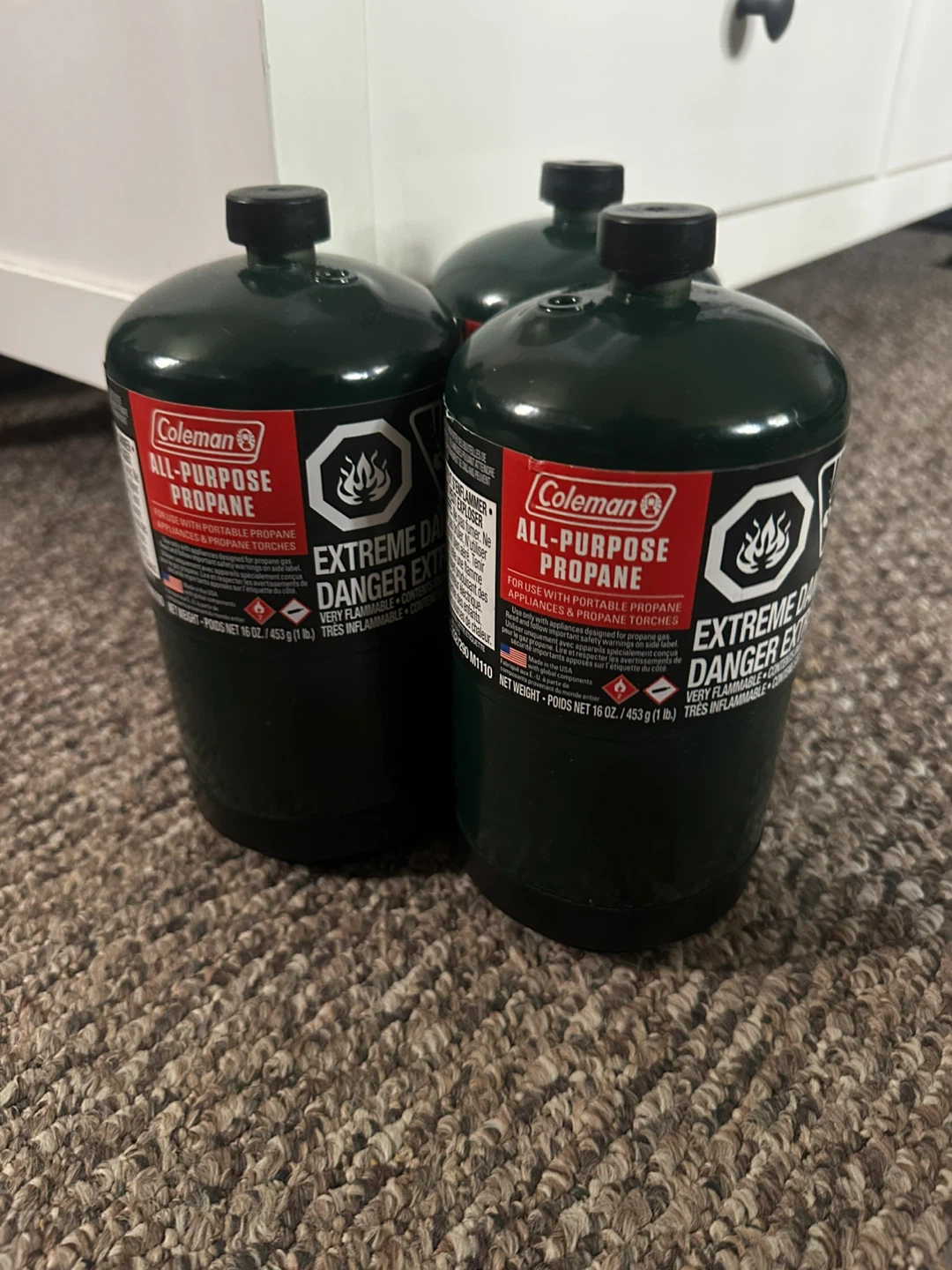 Coleman All-Purpose Propane Canisters (3-pack)