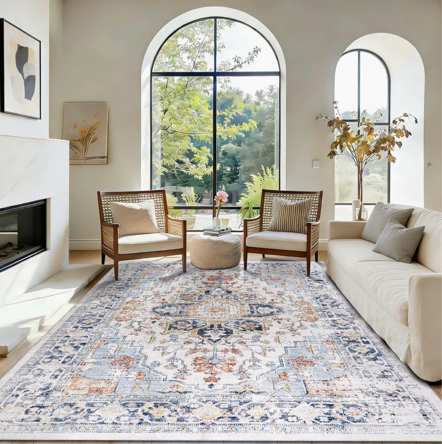 Area Rug with Vintage Persian Design 8x10 - photo 3