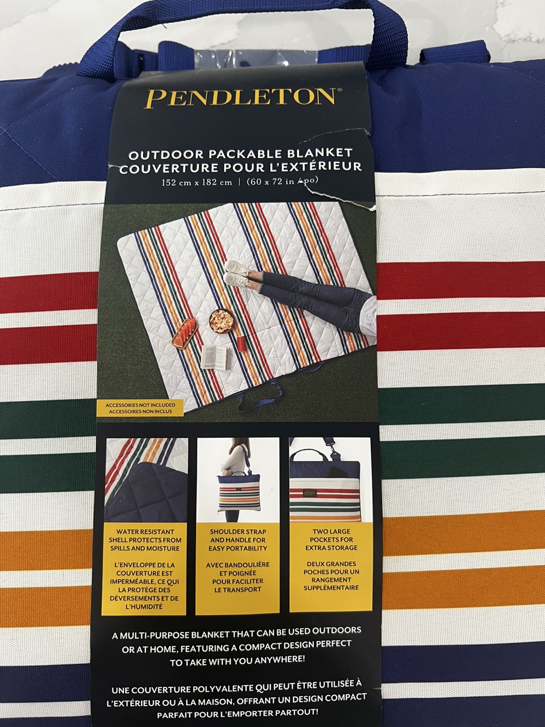 NEW Pendleton Outdoor Packable Blanket