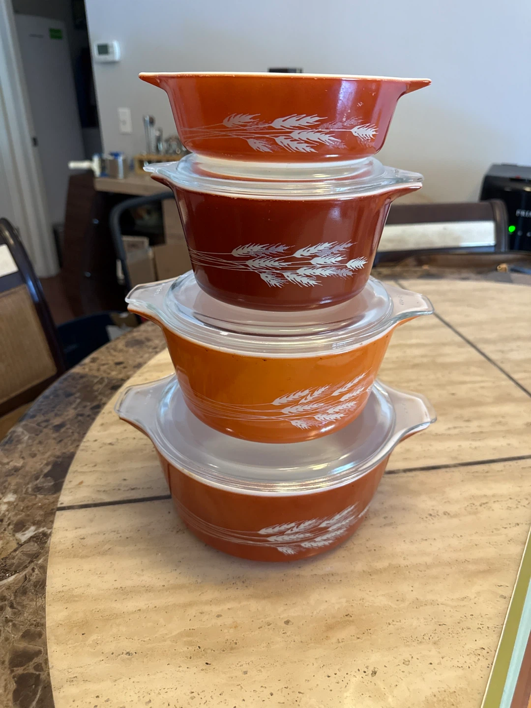Pyrex autumn harvest