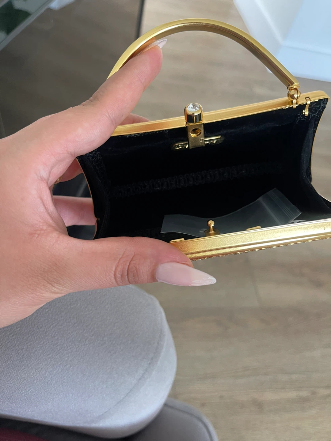 Gold Evening Clutch Purse - photo 4