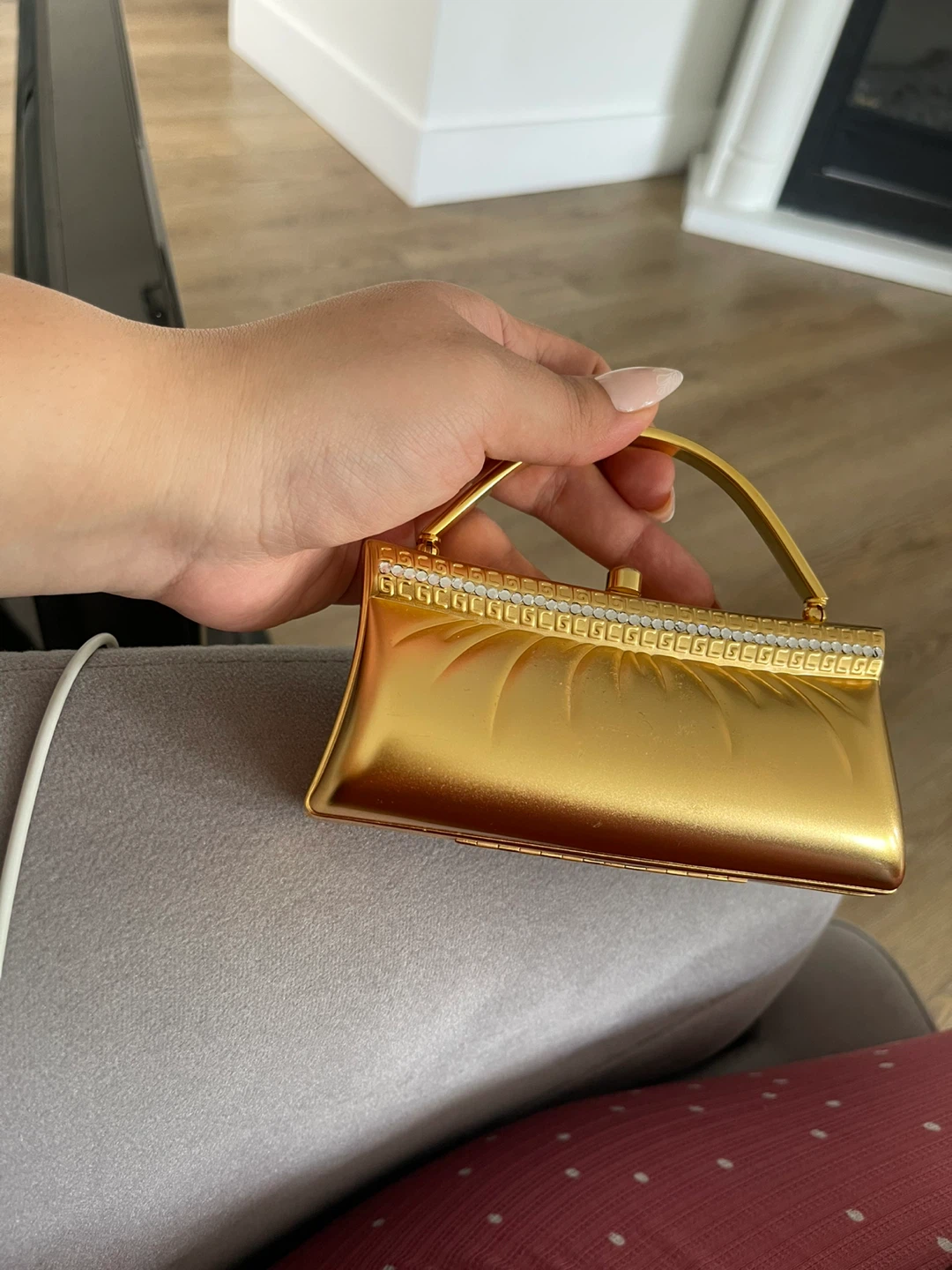 Gold Evening Clutch Purse - photo 2