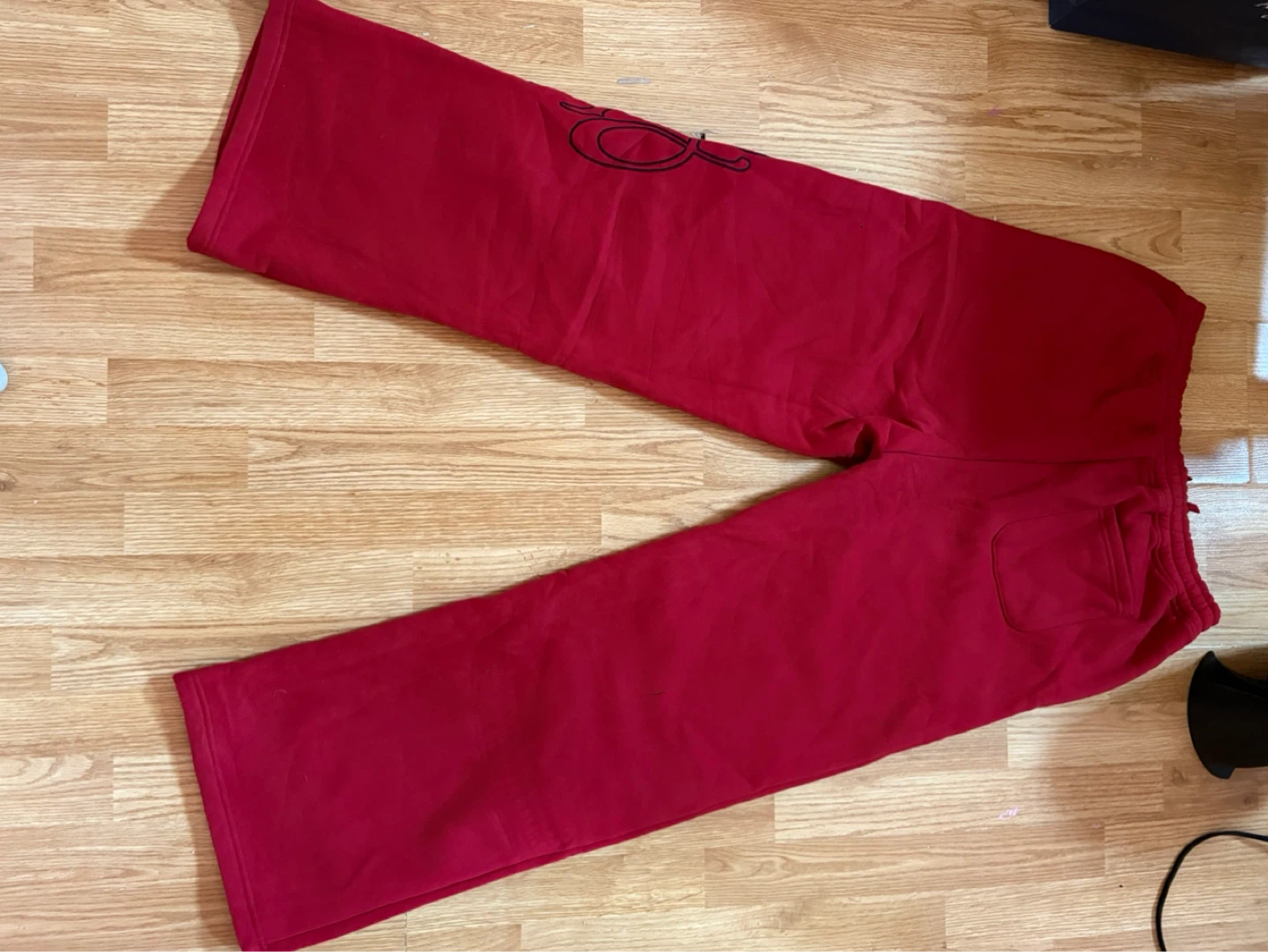 Abercrombie & Fitch Sweatpants (Black & Red) - photo 4