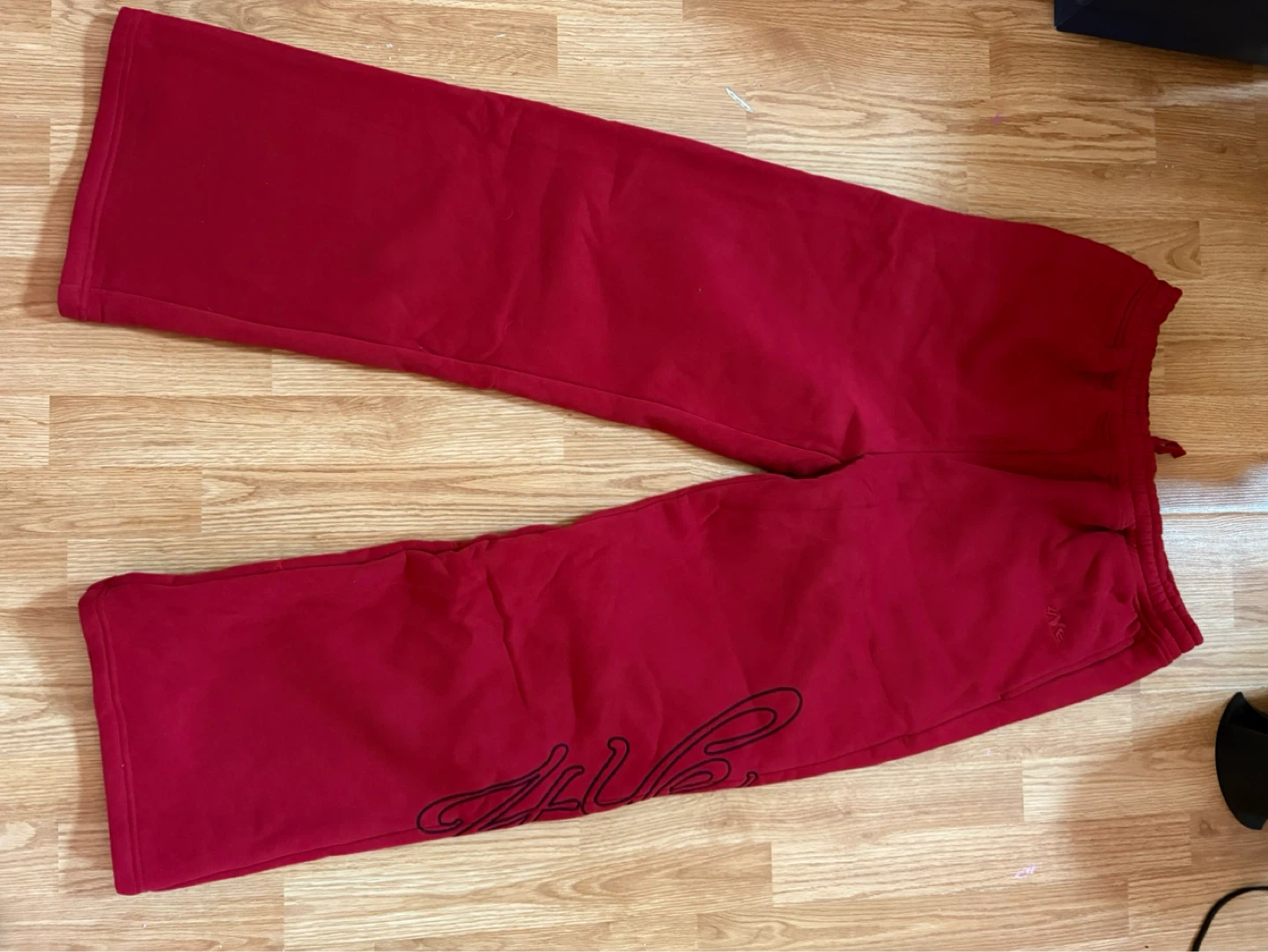 Abercrombie & Fitch Sweatpants (Black & Red) - photo 3