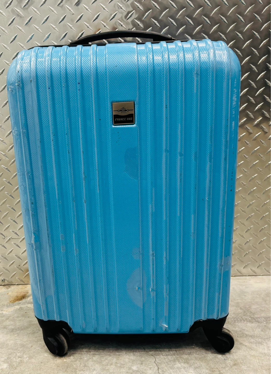 Blue Hardshell Spinner Suitcase
