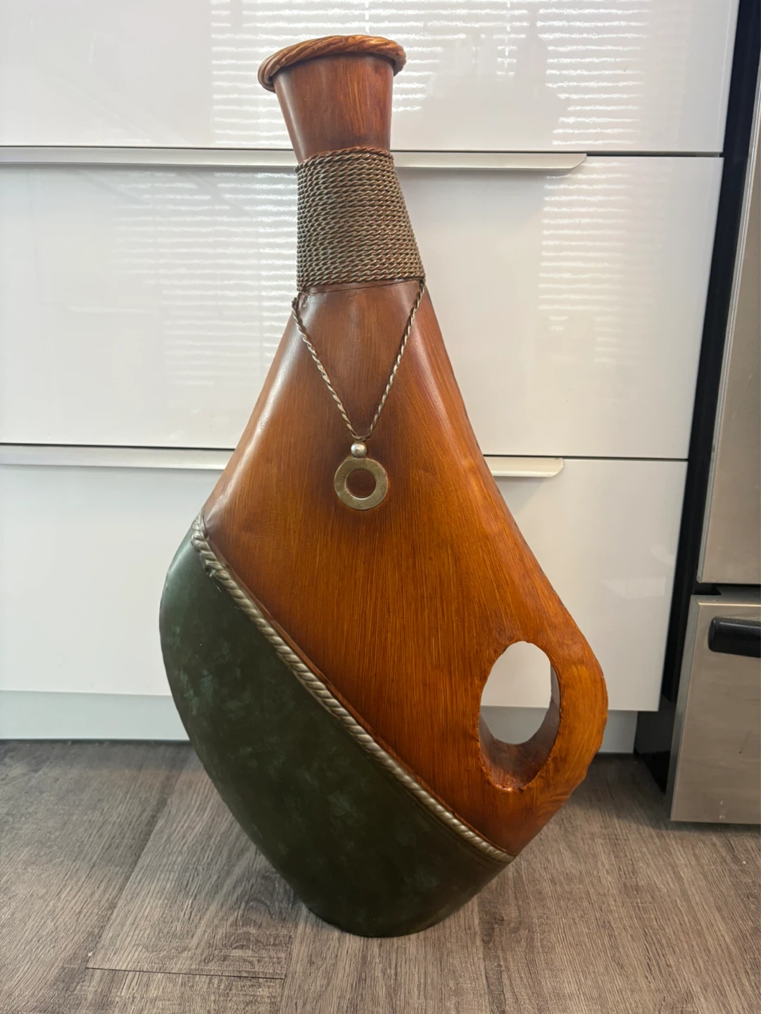 Metal Vase from Piers 1 Imports 25” tall $20 firm