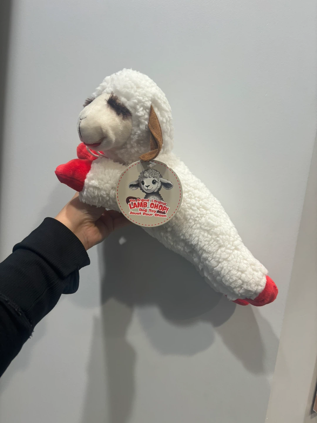 Multipet Lamb Chop Plush Medium Dog Toy