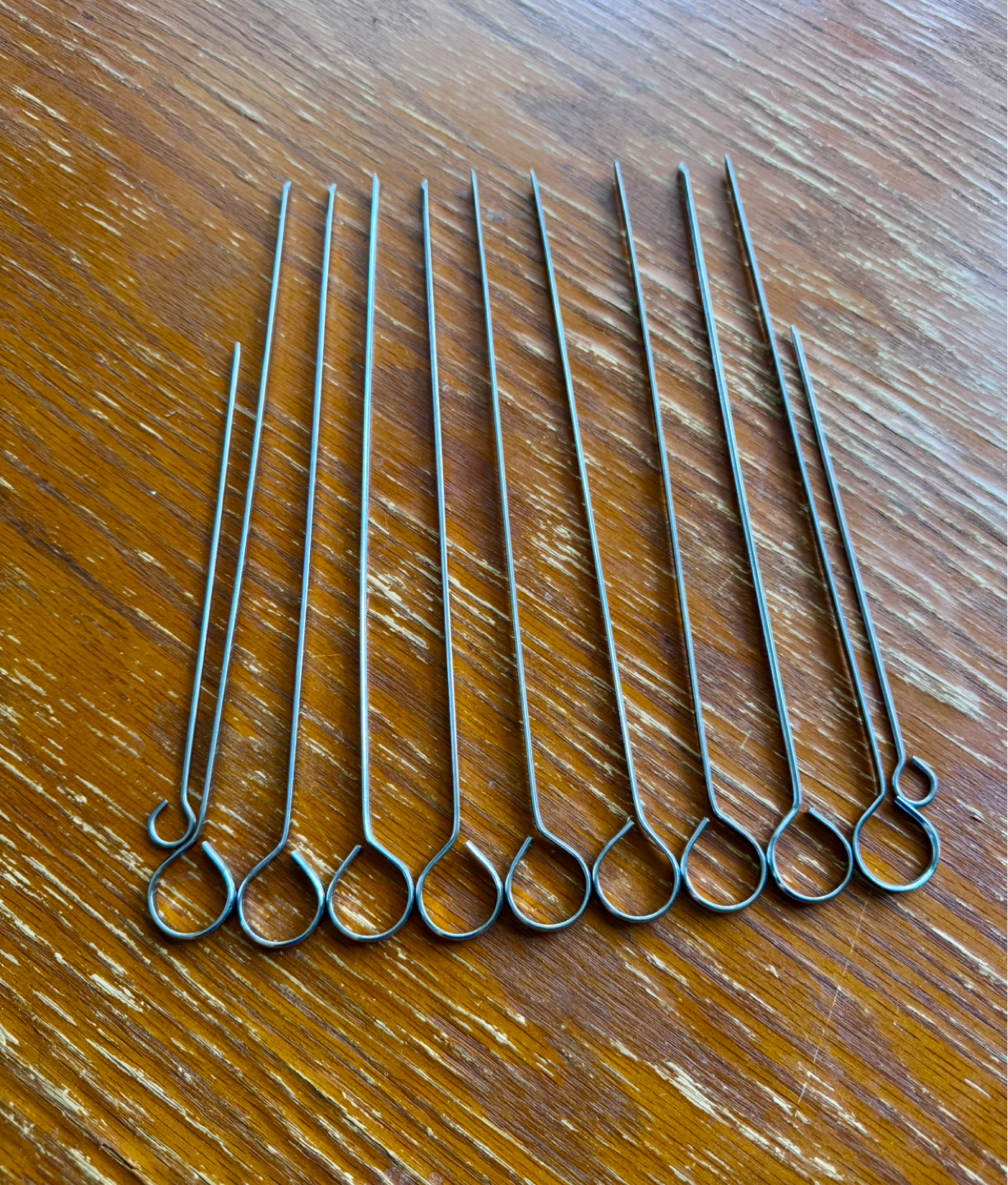 Set of 11 Metal Skewers