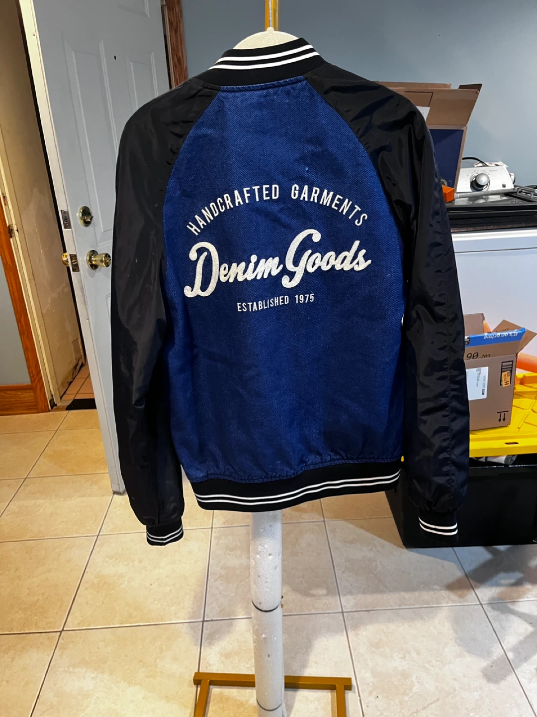 Denim Goods Varsity Jacket - photo 2