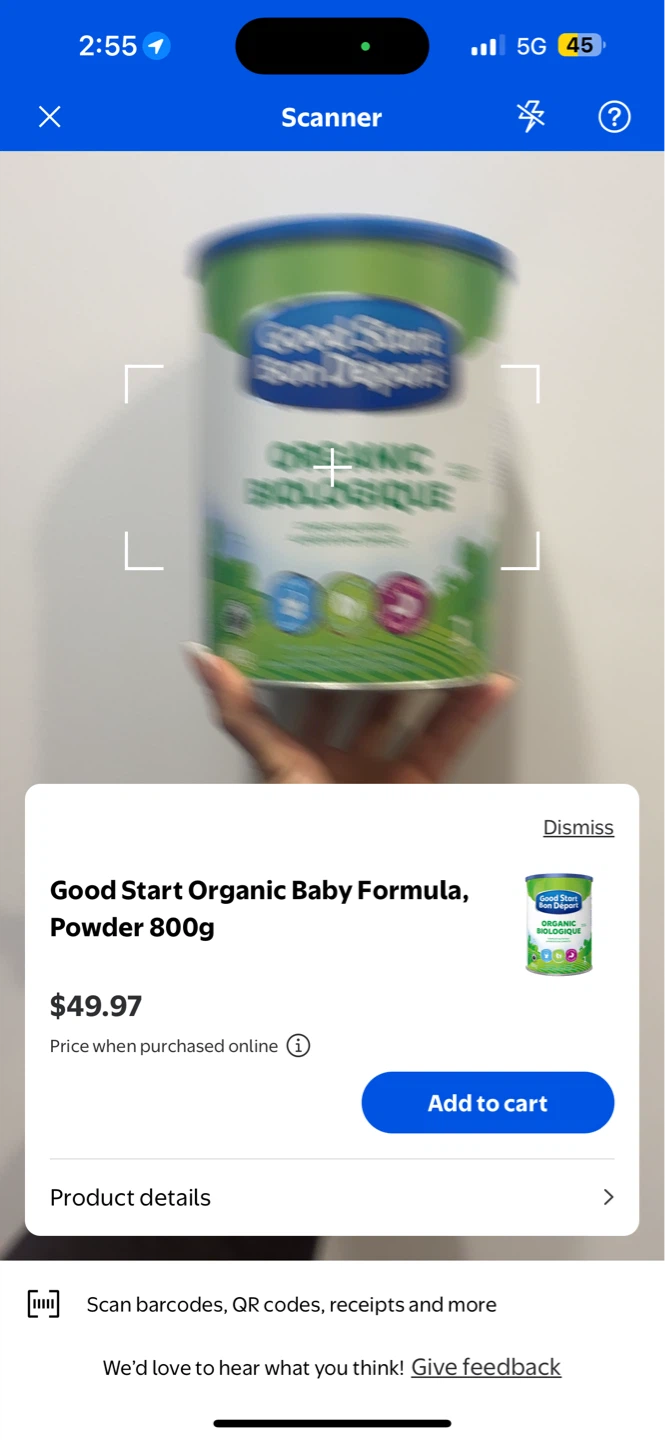 Good Start Organic Baby Formula Powder 800g - photo 2