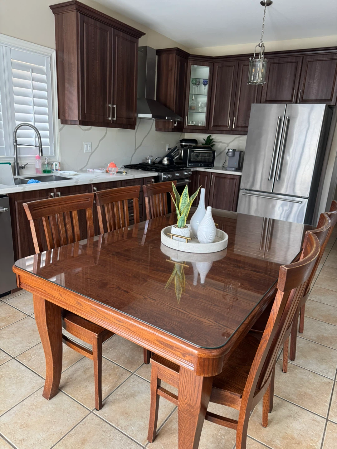 Wooden Dining Chairs (Set of 4)
