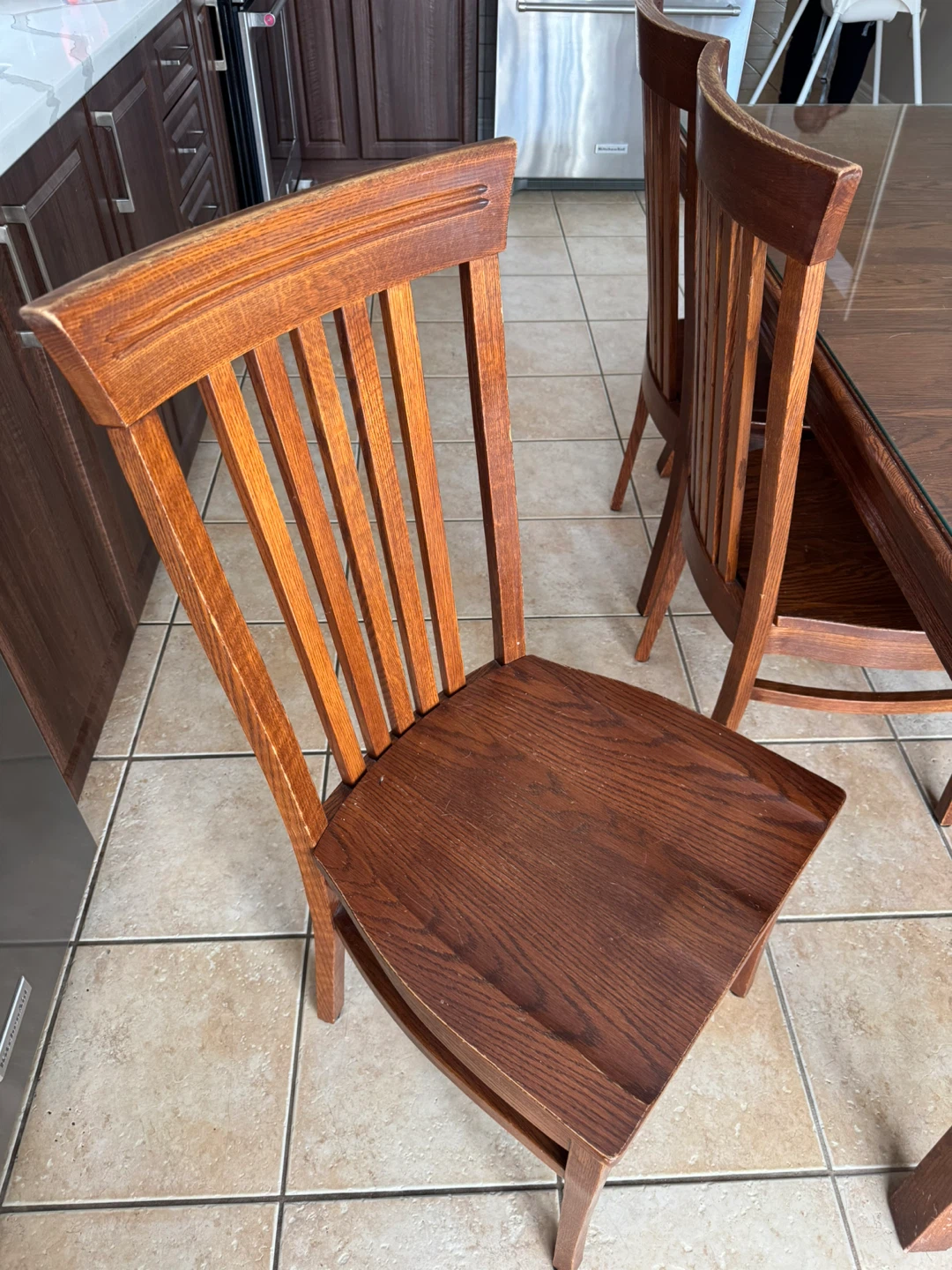 Wooden Dining Chairs (Set of 4) - photo 2