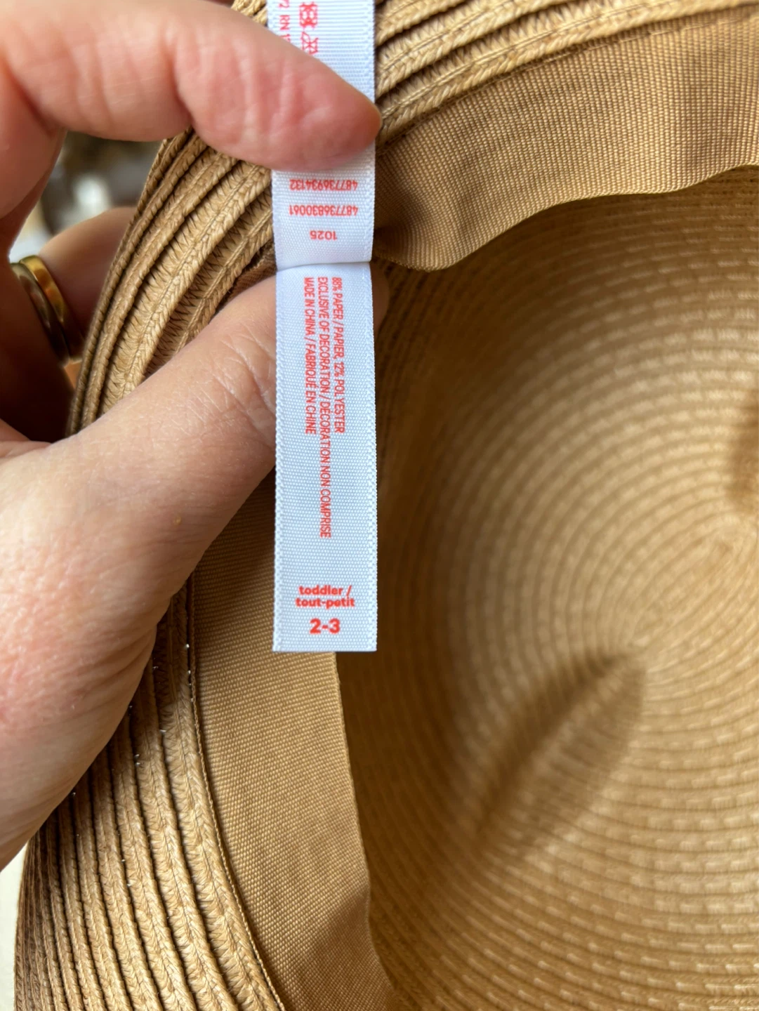 Joe Fresh Toddler Boys Bear Straw Hat - photo 5