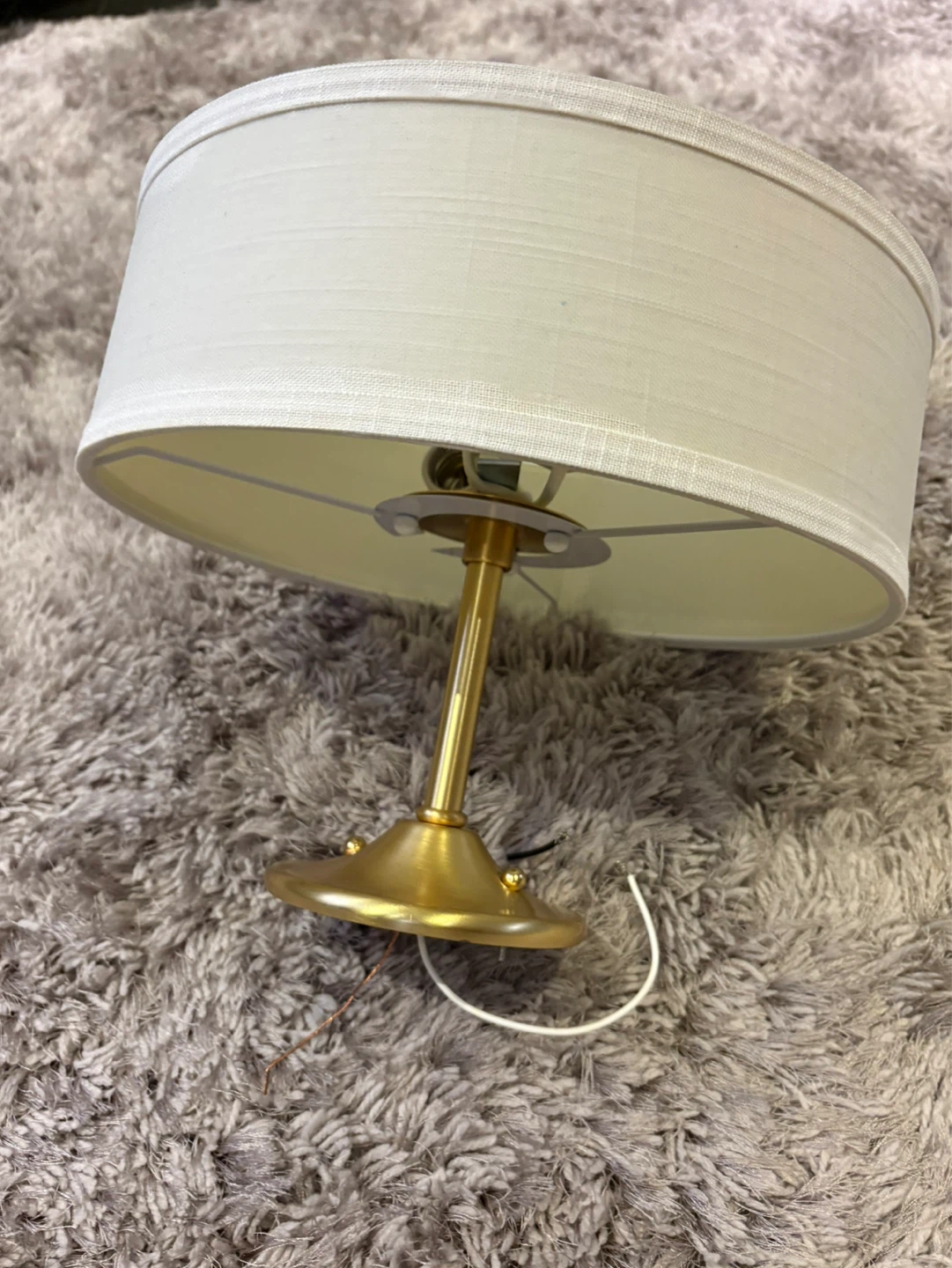 Brass Flush Mount Ceiling Light Fixture