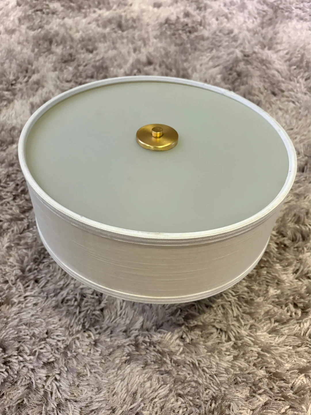Brass Flush Mount Ceiling Light Fixture - photo 3