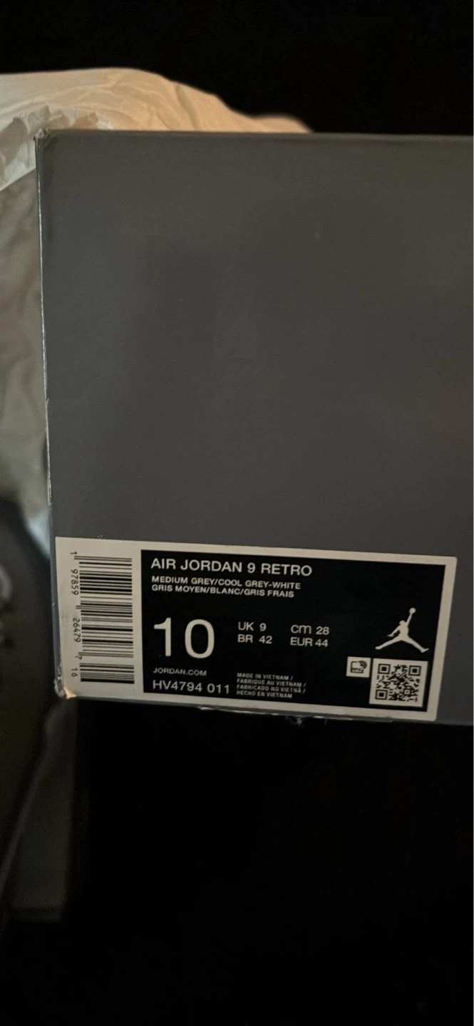 Air Jordan 9 Retro Men's Shoes Size 10