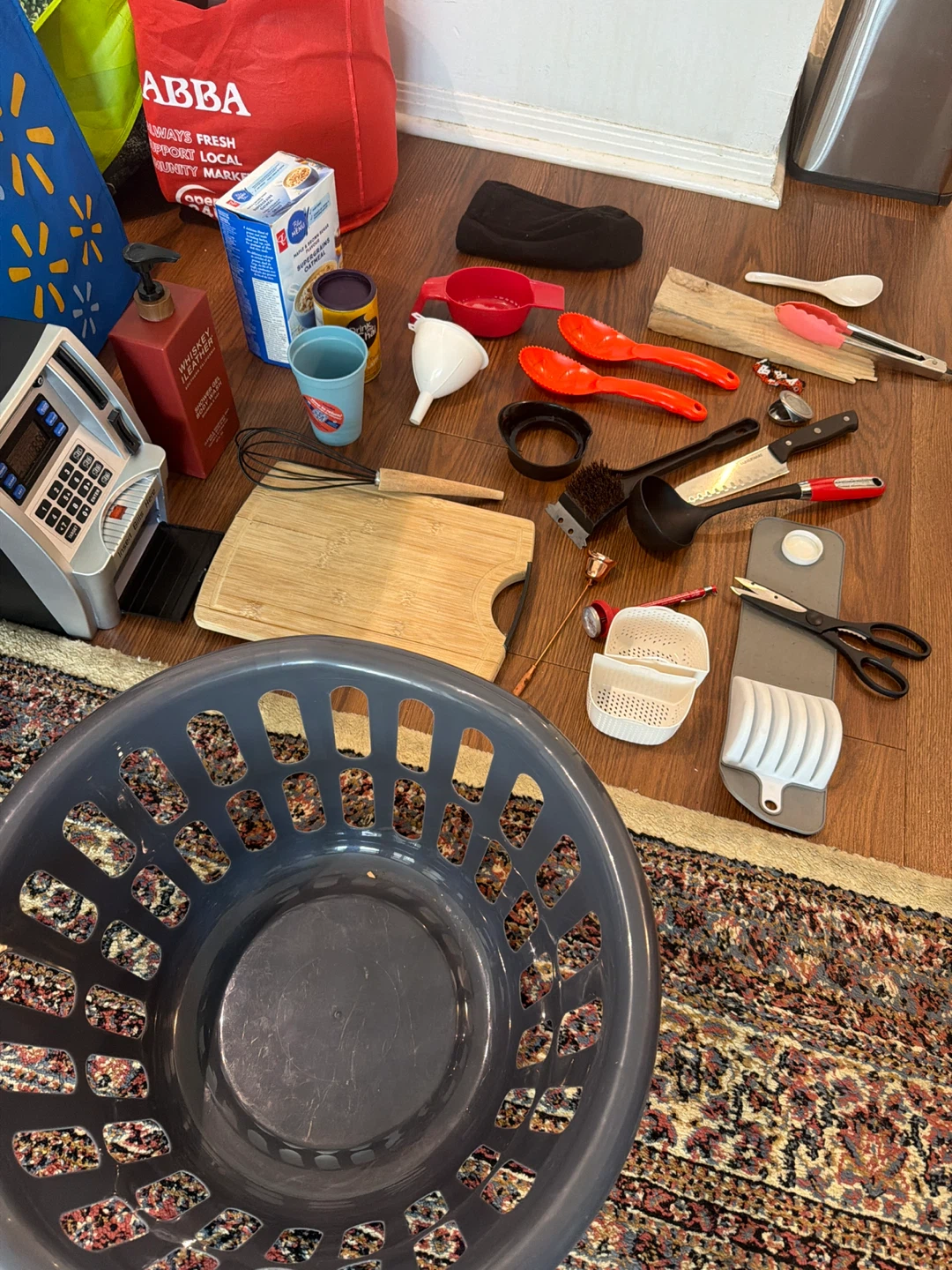 Assorted Kitchen Gadgets and Bath Item
