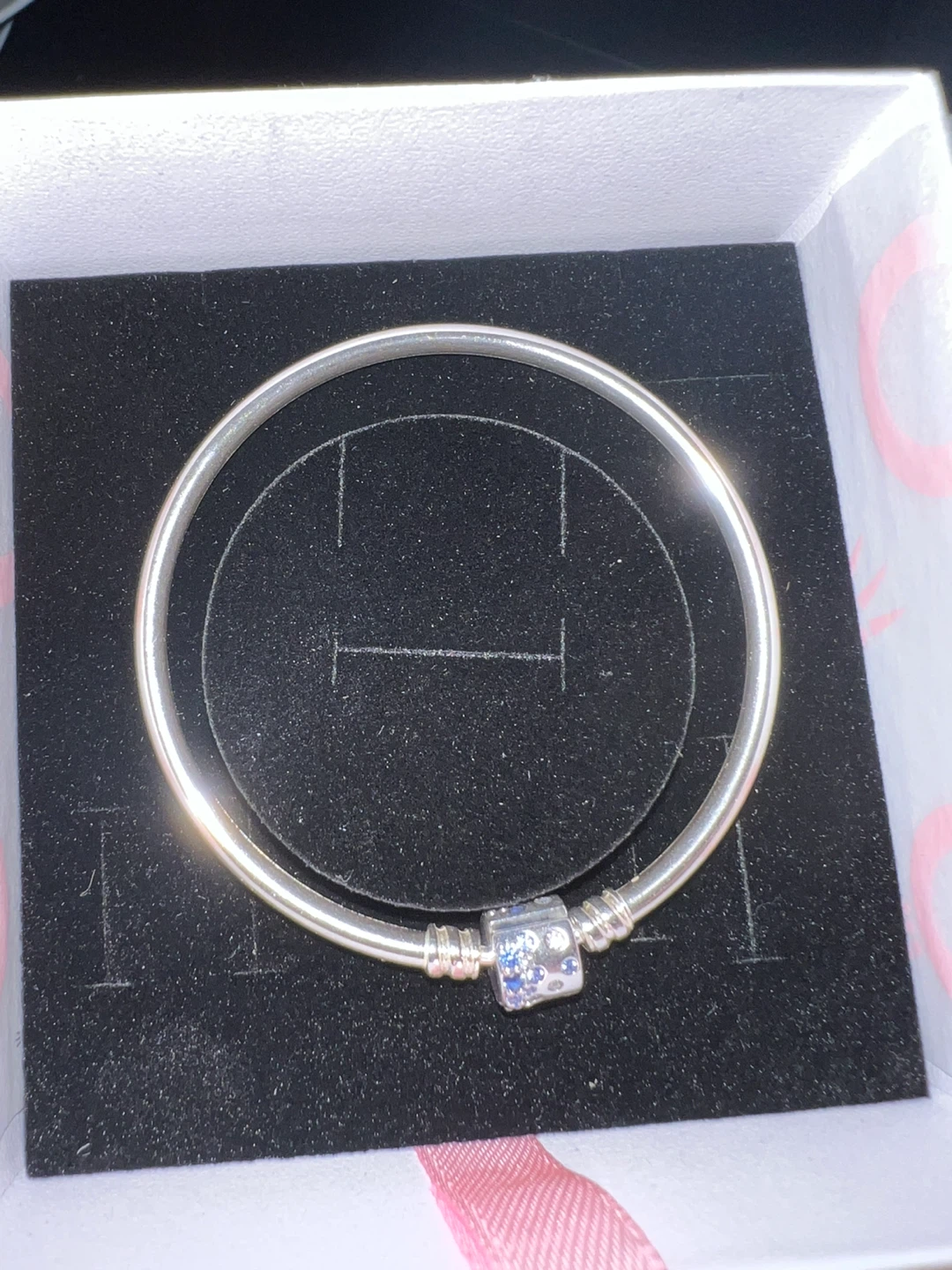 Pandora Silver Bracelet with Charm - photo 2