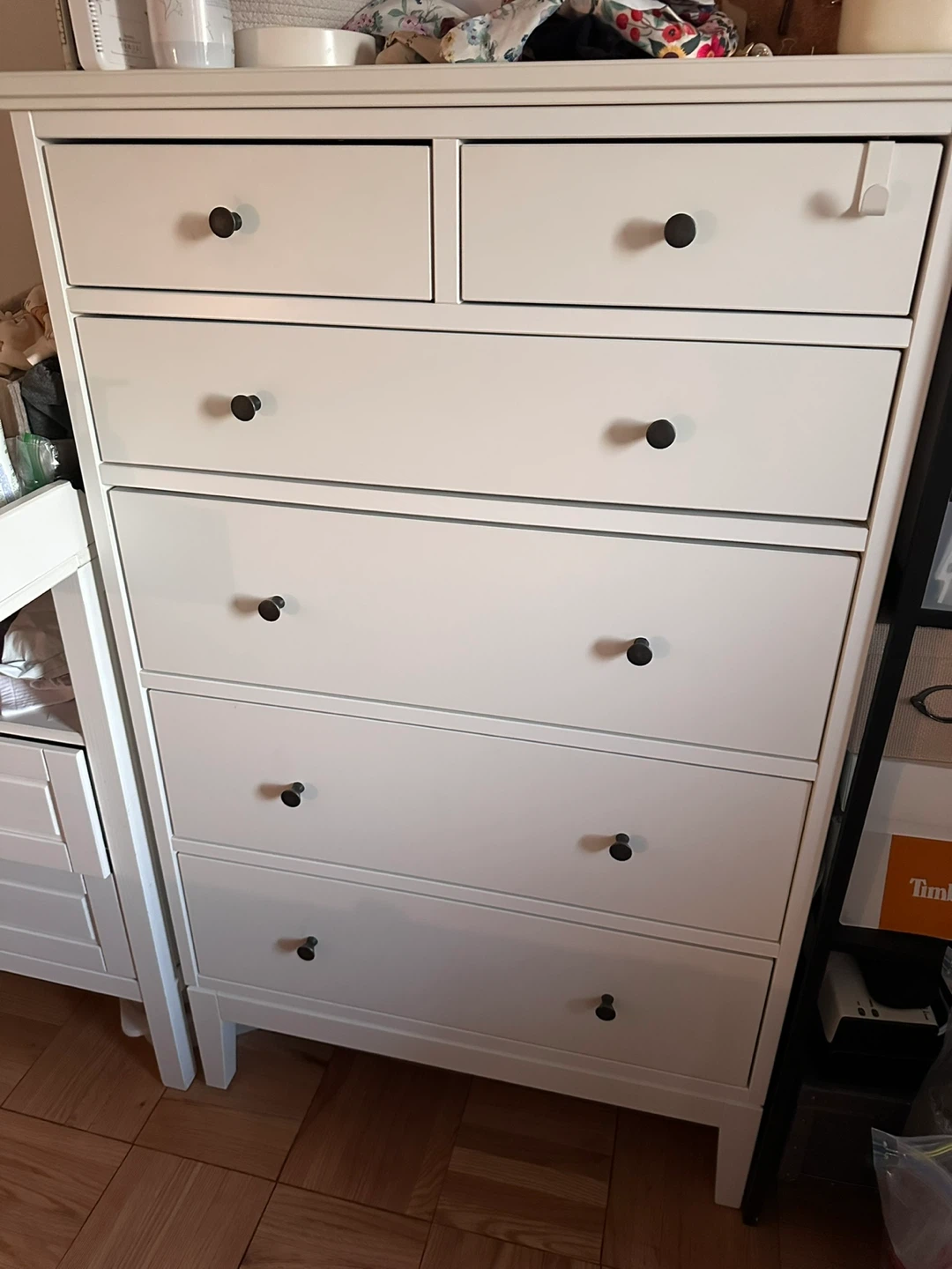 MOVING SALE - White 6-Drawer Dresser