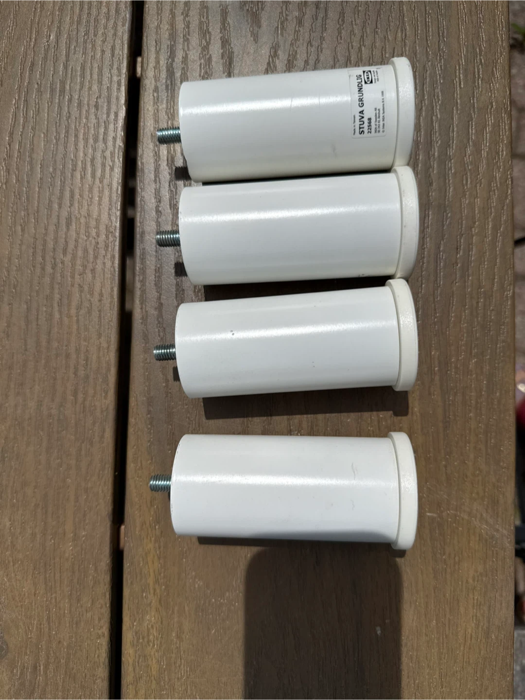 IKEA STUVA GRUNDLIG white legs