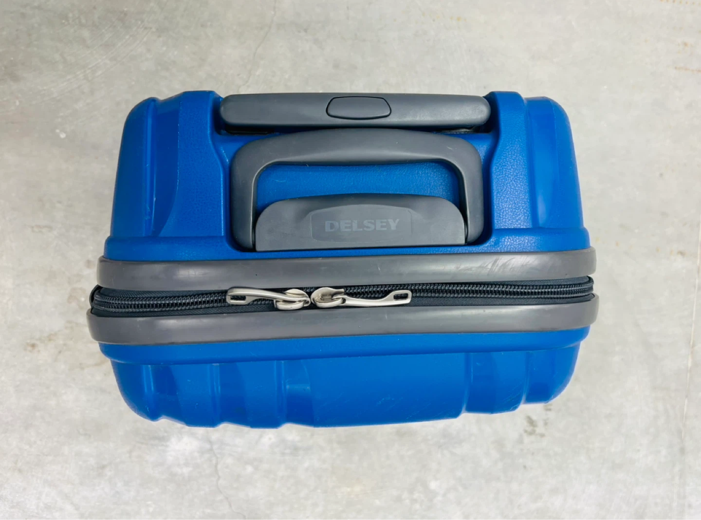 Blue Delsey Hardside Carry-On Luggage - photo 3