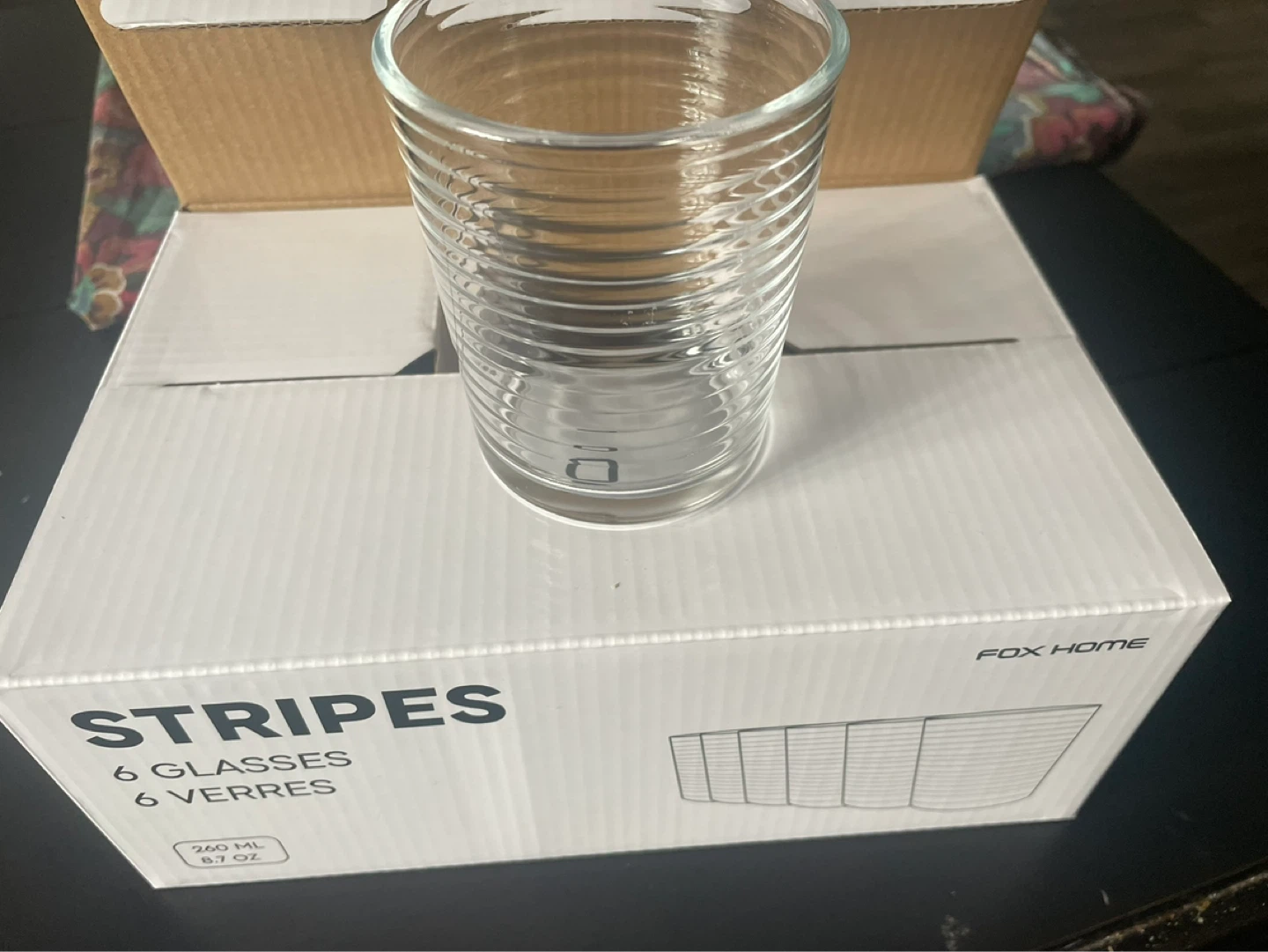 Fox Home Stripes Glasses (Set of 6) - photo 2