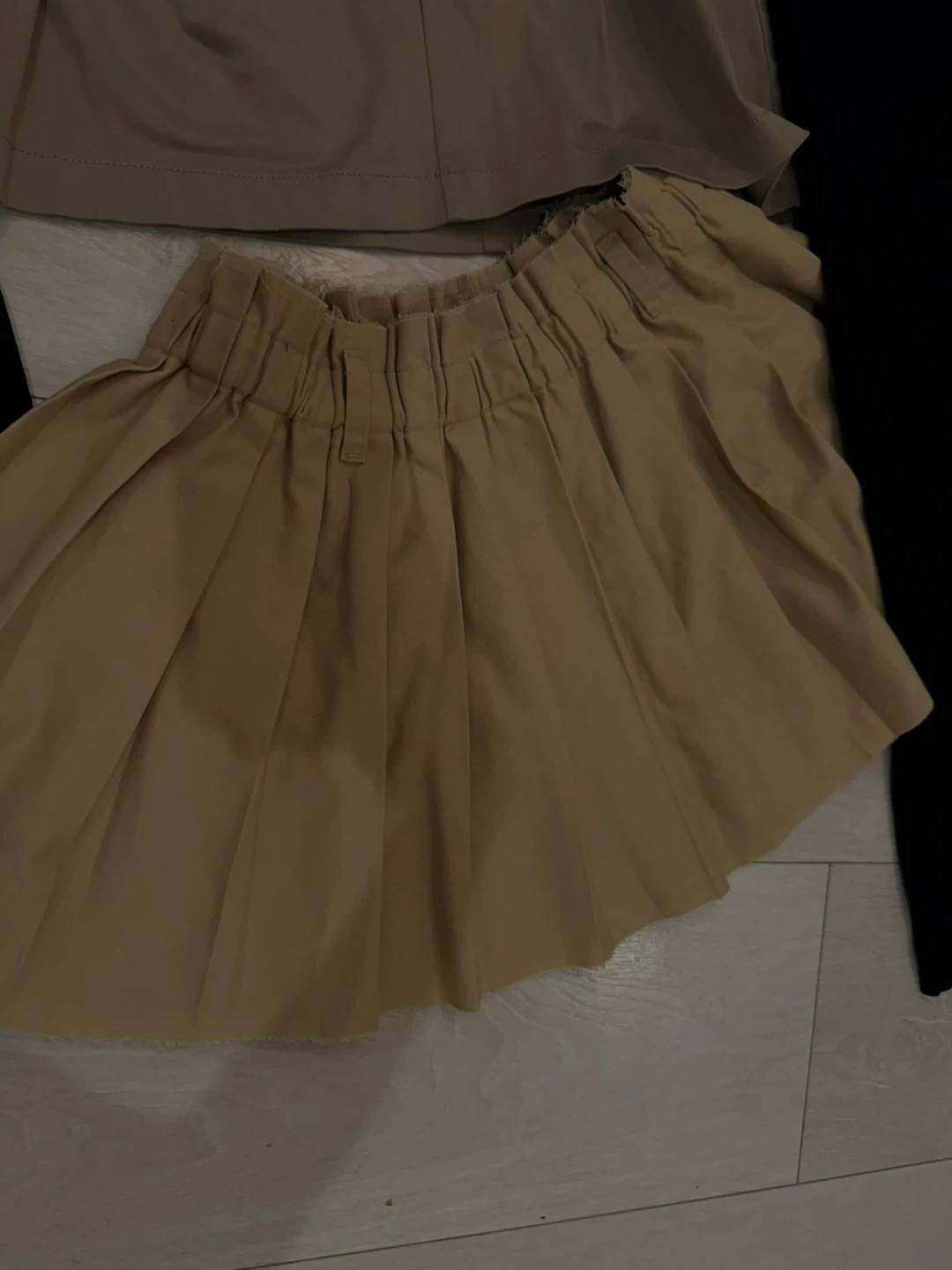 Pleated Mini Skirt - photo 2