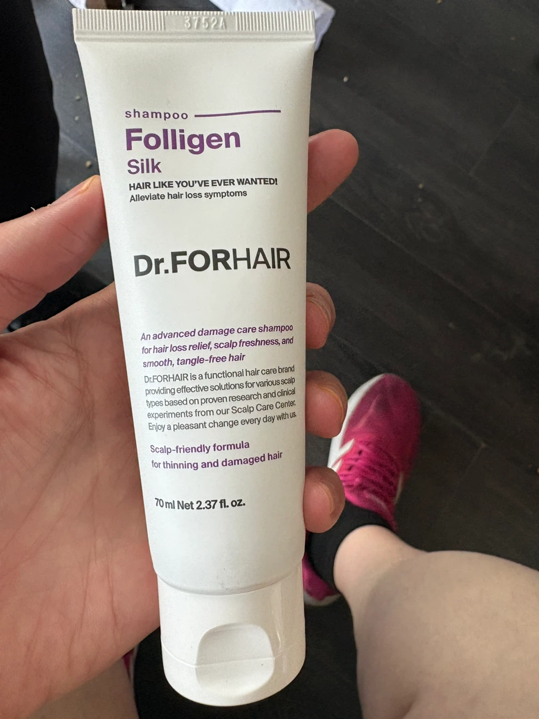 Dr.FORHAIR Folligen Silk Shampoo for Hair Loss 70 ml