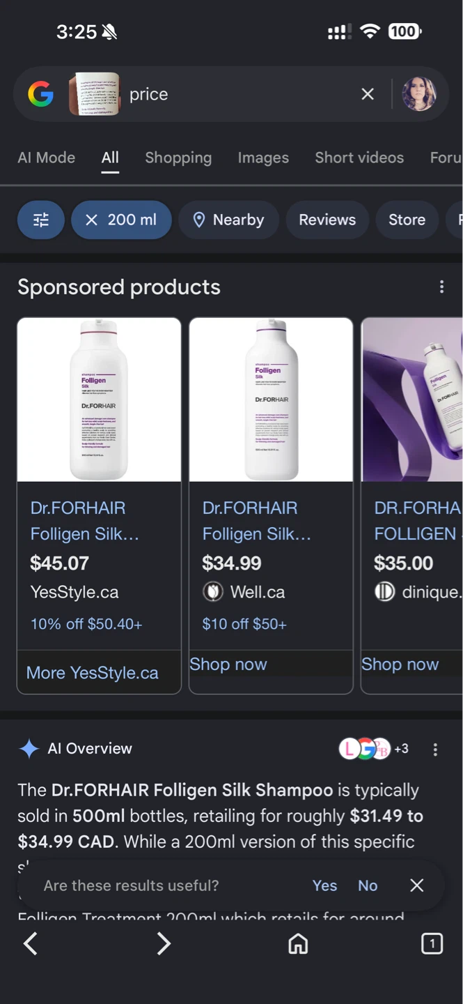 Dr.FORHAIR Folligen Silk Shampoo for Hair Loss 70 ml - photo 2