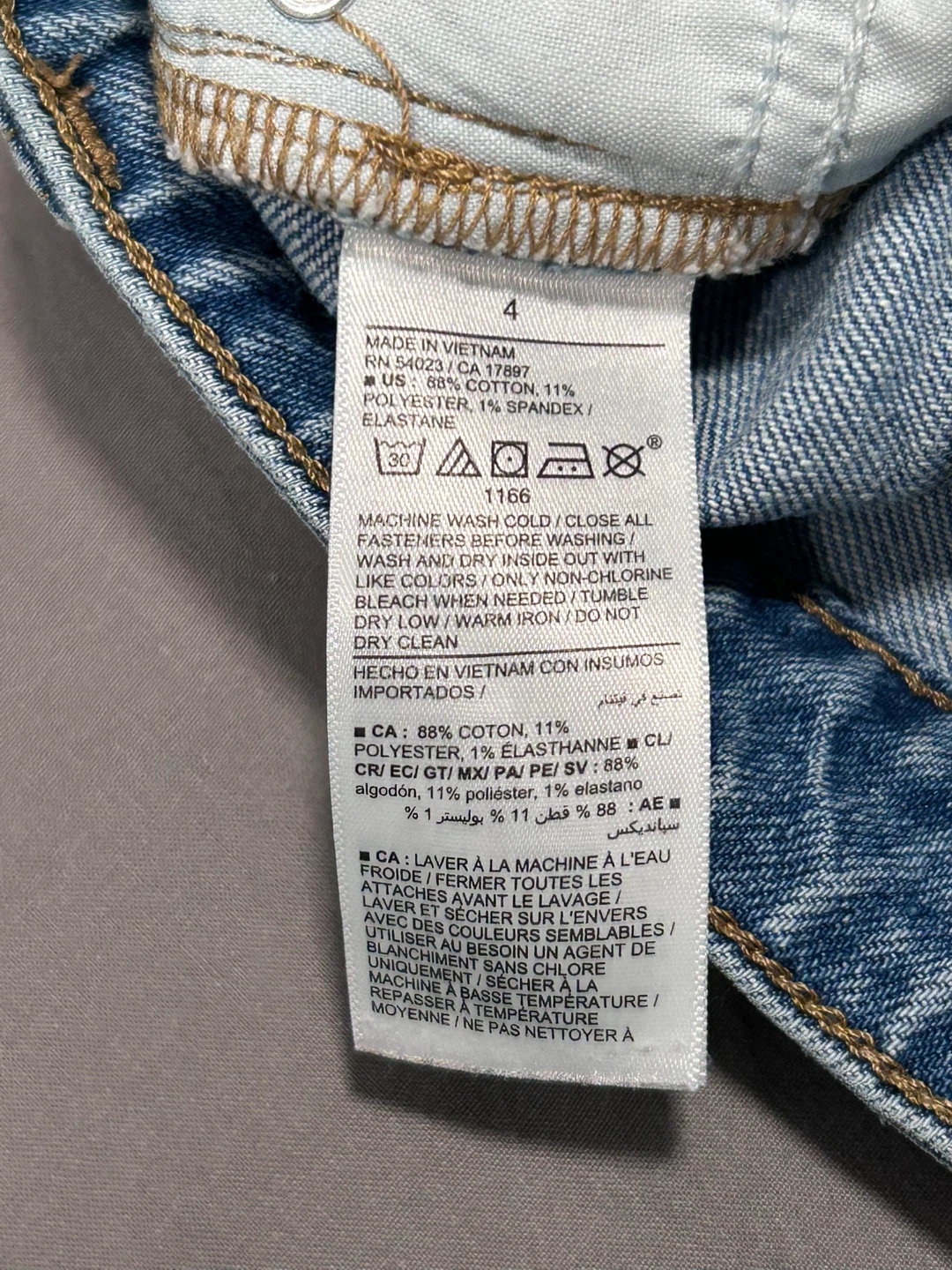 Old Navy High-Rise OG Straight Jeans Size 4 - photo 4