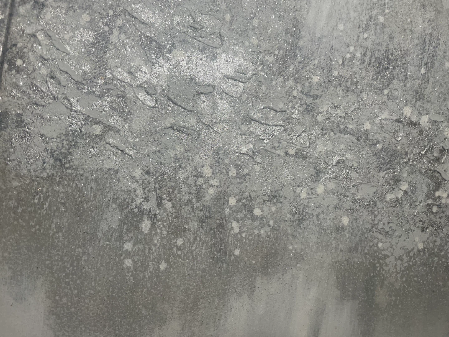 Set of 3 Grey Abstract Canvas Wall Art - photo 4